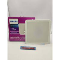 ราคา Philips โคมไฟดาวน์ไลท์ LED สำเร็จรูป แบบเหลี่ยม รุ่น 59467 Meson ขนาด 6นิ้ว 17วัตต์ สีขาว 6500K สีส้ม 3000K (12148090073)