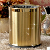 ราคา ถังขยะทรงกลมสีทอง ข5 1 (20924633635)