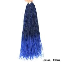 ราคา ผมต่อผมบิดเกลียวเซเนกัลสังเคราะห์แฮร์พีซถักเปีย Braids ในเซเนกัลผมผมเปียสีสันสดใสถักโครเชต์กล่องใส่ผมผมเปีย (20907602000)