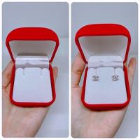 ราคา ตลับใส่แหวน กำมะหยี่สีแดง (12600904814)