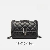 ราคา กระเป๋าสไตล์ชาแนลขนาดเล็กกระเป๋าสตรีกระเป๋าโซ่ลายสี่เหลี่ยมขนมเปียกปูนแฟชั่นแมทช์ลุคง่าย ins กระเป๋าสะพายไหล่กระเป๋าสะพายใบเล็ก (19985325678)