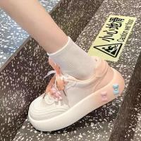 ราคา SELINE รองเท้าผู้หญิง รองเท้านักเรียนผู้หญิง รองเท้ากีฬา รองเท่าผ้าใบ baoji ขายส่ง ราคา รองเท้าแฟชั่นผญ สไตล์เกาหลี SL220217 (16455121149)