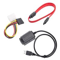 ราคา Sata IDE เป็น USB 2 0อะแดปเตอร์ฮาร์ดไดรฟ์ IDE สำหรับสากล2 5 3 5 นิ้ว IDE และ Sata ภายนอก HDD SSD (14272621809)