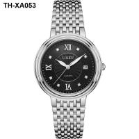 ราคา 2020 new watch womens ultra thin waterproof stainless steel belt quartz female student mens and (19613602291)