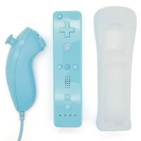 ราคา Wii Remote พร้อม Nunchuck คอนโทรลเลอร์ Wii พร้อม Nunchuck เข้ากันได้กับ Nintendo Wii Wii U (20908593051)