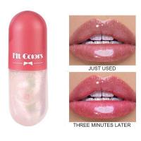 ราคา Mini Capsule Lip Gloss Moisturizing Transparent Color changing Lip Care Oil Plump Lips Beauty Makeup Liquid Lipstick (18000047652)