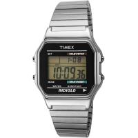 ราคา Timex Mens Classic Digital Watch Silver Tone (20363669681)