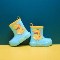ราคา รองเท้าบูทกันฝนสำหรับเด็ก รองเท้ากันฝนสำหรับเด็กชายและเด็กหญิงกันน้ำน้ำหนักเบากันลื่นที่คลุมรองเท้ากันฝน (19224470885)