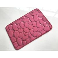 ราคา Cobblestone Embossed Bathroom Bath Mat Non slip Carpets In Wash Basin Bathtub Side Floor Rug Shower Room Doormat Memory Foam Pad (20047174055)