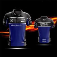ราคา 2023 เสื้อมอเตอร์ไซค์ YAMAHA YA A04 20 เสื้อโปโล MOTOGP เสื้อคอปกแขนสั้น (19007127306)