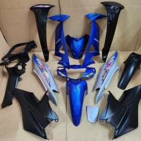 ราคา ชุดสี wave100s u box สีน้ำเงินเทา เฟรมรถ เวฟ100s ยูบ็อก ยกชุด15ชิ้น พร้อมชิ้นดำด้าน (17055156254)