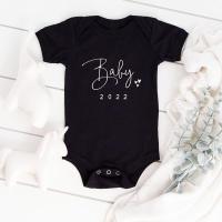 ราคา Baby Announcement Onesies Baby Coming Soon 2022 Newborn Baby Bodysuits Summer Boys Girls Romper (16586644958)