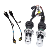 ราคา PL AUTO หลอดไฟหน้ารถยนต์ XENON ขั้ว H4 สไลด์ ค่าสี 4300 K ไฟต่ำ ไฟสูง เป็นหลอดซีนอน จำนวน 1 คู่ ติดตั้งง่าย สินค้าพร้อมจัดส่งจากไทย (14110283113)