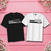 ราคา เสื้อคู่ เสื้อคู่รัก Forever Classic เสื้อยืด ขายเป็นตัว เสื้อคู่รักฮิต couple shirt คู่รัก ชุดคู่ เสื้อเเฟชั่น ชุดคู่รักสวยๆ สีดำ เเละขาว (13532700508)