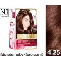 ราคา แท้ ถูก LOREAL Paris excellence colour creme ลอริอัล ปารีส เอกซ์เซลเล้นซ์ ครีม คัลเลอร์ ครีมเปลี่ยนสีผม ปิดผมขาว (14661783635)