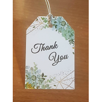 ราคา TAG Thank you ป้ายThank you ขนาด4 6cm พร้อมเชือก (14050547699)