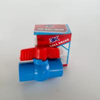 ราคา บอลวาล์วพีวีซี บอลวาล์ว แบบสวม 3K ขนาด 1 2 4 หุน 3 4 ุ6 หุน 1 นิ้ว (19479495332)