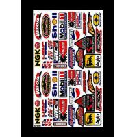 ราคา Agip Showa Honda สีเหลือง สติ๊กเกอร์แต่งรถมอเตอร์ไซค์ ATV หมวกกันน็อค รถยนต์ สติ๊กเกอร์เคลือบเงาคุณภาพดี (10177281818)