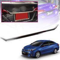 ราคา คิ้วฝากระโปรงท้าย คิ้วฝาท้าย รุ่น โตโยต้า ยาริส TOYOTA YARIS ปี 2017 2020 สีโครเมี่ยม 1 ชิ้น (1155136550)