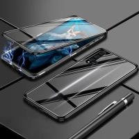ราคา A New sale เคสแม่เหล็ก HD สำหรับ OPPO F9 F11 Pro A9 A7X A9X Reno 10X Z 2 2F 2Z 3 K7สองด้านกระจกเทมเปอร์360โทรศัพท์มือถือ (18933677117)