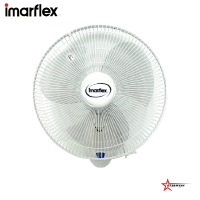ราคา Imarflex พัดลมติดผนัง พัดลมโคจร พัดลมติดข้างผนัง 16 นิ้ว 2 สาย รุ่น IE 186ประกัน2ปี (13340968399)