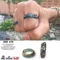 ราคา AllAcc แหวนโซ่ไทเทเนี่ยม สแตนเลสแท้100 (1208232850)