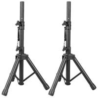 ราคา 2X Speaker Stand Tripod Stand Audio Tripod KTV Outdoor Shelf Metal Floor Stand (18684435881)