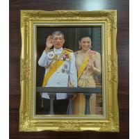 ราคา กรอบหลุยส์ในหลวงร 9และร 10และพระราชินี ขนาดกรอบ21x26นิ้ว ภาพเคลือบฟีล์มลามิเนตอย่างดีกันน้ำกันฝุ่นหล่นไม่แตกโปรแถมไอ้ไข่วัดเจดีย์ (8153233060)