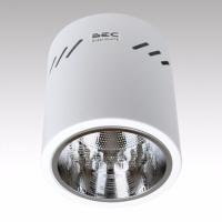 ราคา โคมไฟ ติดลอย ทรงกระบอก สีดำ สีขาว ขนาด4นิ้ว ดาวน์ไลท์ E27 Downlight BEC DJ401 (19358668123)