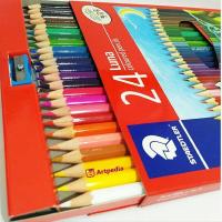 ราคา STAEDTLER ดินสอสีไม้แท่งยาว 12 24 สี รุ่น LUNA แถมฟรีกบเหลาดินสอ ตัวด้ามรูปทรงหกเหลี่ยมสุดคลาสสิก 12 24 color (1178882314)