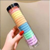 ราคา 20ชิ้นความยืดหยุ่นสูงทนทานและเรียบง่ายยางรัดศีรษะห่วงมัดผมไร้รอยต่อยางรัดไร้รอยต่อที่คาดผมของผู้หญิงผมเชือกหนัง C (21170953929)