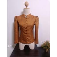 ราคา เสื้อจิตรลดา ผ้าไหมลาว ทรงสวย แมชกับกางเกง หรือผ้าซิ่น ใส่งานบวช งานบุญ ออกอีเว้นท์ สวยมาก (18832676411)
