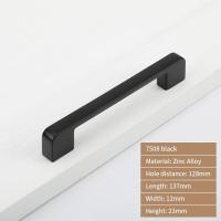 ราคา มือจับประตูตู้รองเท้า ลิ้นชัก ตู้ไวน์ ตู้กับข้าว ขนาดเล็ก สไตล์ยุโรป โมเดิร์น มินิมอล สีดํา (18168271672)