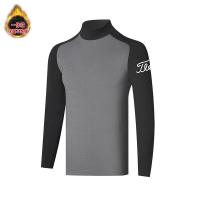 ราคา เสื้อผ้ากอล์ฟแบบใหม่สำหรับฤดูใบไม้ผลิและฤดูใบไม้ร่วงเสื้อคอกลมผู้ชายแฟชั่นแขนยาวเข้ารูประบายเหงื่อและดูดซับความชื้น golf เสื้อเจอร์ซีย์ (21025255358)