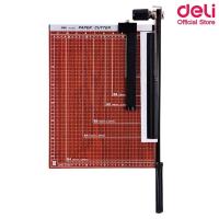ราคา Deli 8003 Lever Paper Trimmer แท่นไม้ตัดกระดาษขนาด 380x300 mm เครื่องตัดกระดาษ แท่นตัดกระดาษ แท่นตัดกระดาษฐานไม้ ที่ตัดกระดาษ มีดตัดกระดาษ อุปกรณ์สำนักงาน เครื่องใช้สำนักงาน อุปกรณ์โรงเรียน เครื่องใช้