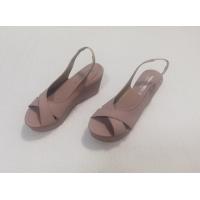 ราคา yeong yeou รองเท้าแตะแฟชั่นเตารีดส้นสูง 3 นิ้วแบบสวมหน้าไขว้รัดส้น รหัส yy2438 (16442233441)