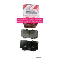 ราคา ผ้าเบรคหน้า รุ่นผ้าเล็ก TOYOTA VIGO 4x4 4x2ยกสูง Fortuner ปี2004 2011 ของแท้ 100 04465 YZZQ5 (16177490958)