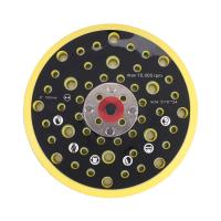 ราคา 150mm 5 16 Thread 52 Hole Medium Density Random Orbital Sander Hook Loop Backing Pad Compatible with Mirka CEROS DEROS (19850299459)