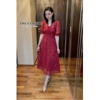 ราคา เดรสลูกไม้ยาว M 3XL มี3สี ชุดไปงาน ชุดออกงาน เดรส เดรสยาว ชุดไปวัด งานบุญ งานบวช งานหมั้น เดรสขาว ชุดเพื่อนเจ้าสาว งานป้าย The Classic (19386295467)