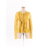 ราคา Lyn around เสื้อไหมพรมถักลายแต่งระบายกระดุมหน้า แต่งผ้าลายลูกไม้ตรงคอ เนื้อผ้านุ่มยืด ป้ายแบรนด์ระบุไซส์ M Preloved (20614414026)