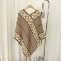 ราคา titony ผ้าคลุมไหล่ถักพู่แบบใหม่ ผ้าคลุมไหล่สไตล์ชาติพันธุ์ ผ้าขนหนูชายหาดหลากสีสันสำหรับเดินทาง (21029802488)