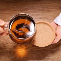 ราคา ZMHT Dream Hunter ที่รองแก้วไม้ก๊อก4ชิ้นถ้วยชากาแฟที่วางเครื่องดื่มสำหรับห้องครัวเสื่อไม้ธรรมชาติบนโต๊ะอาหารแผ่นปลอกแก้วเครื่องดื่มทรงกลม (20423258433)