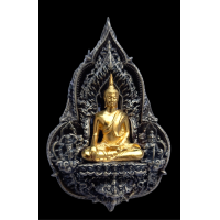 ราคา พระพุทธชินราช หลวงพ่อพัฒน์ วัดห้วยด้วน เนื้อเงิน องคชุบทองคำ สร้างน้อย หายาก e1 (12047087974)