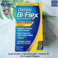 ราคา Osteo Bi Flex Joint Health Triple Strength Vitamin D 80 or 120 Coated Tablets อาหารเสริมกระดูกและข้อต่อ รวมวิตามินดี (12883775215)
