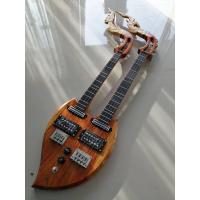 ราคา พิณไฟฟ้า ไม้สัก 2 คอ ทรงก้นเป็ดแหลม หัวหงส์และหัวพญานาค สเปคสูง สำหรับออกงานได้เลย รับประกันคุณภาพเสียง จัดส่งรวดเร็ว (1204320041)