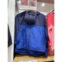 ราคา UNIQLO Ujia Childrens Clothing Boys Girls Autumn Hooded Splicing Thin Coat Outdoor Jacket 463588 463589 (20605031312)