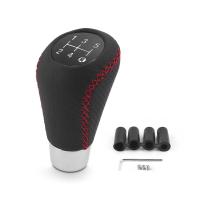 ราคา ปุ่มเปลี่ยนเกียร์อเนกประสงค์5สปีดรอยเย็บแดงหนังแท้ M8 M12 M11เกียร์รถยนต์เกียร์ธรรมดาหัวเกียร์เกียร์ธรรมดา (20507505254)