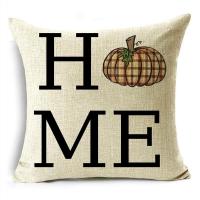 ราคา หมอนอิงเก็บเกี่ยวฤดูใบไม้ร่วงผ้าคลุมฟักทองลายสก๊อตขนาด40 45 50ซม ใบเมเปิ้ลลายทางขาวดำปลอกหมอนผ้าลินินสำหรับโซฟาโซฟาการตกแต่งบ้าน (19844311272)