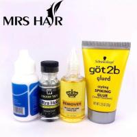 ราคา Super Lace Wig Glue Hair Bonding glue 38ml Remover 30ml Got2b Hair Gel 35g Wig Tool Kits For Tape Toupee Lace Frontal System (17054567210)
