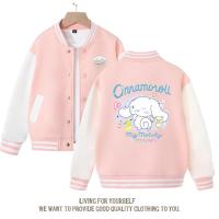 ราคา 2 Sanrio อนิเมะ Kuromi My Melody Cinnamoroll แจ็คเก็ตยูนิฟอร์มเบสบอลเด็กเสื้อผ้าแบบลำลองสำหรับเด็กผู้หญิงน่ารักเสื้อโค้ทหลวมตัวแทน (20237804033)